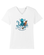 Surf Club California Tricou mânecă scurtă guler V Bărbat Presenter