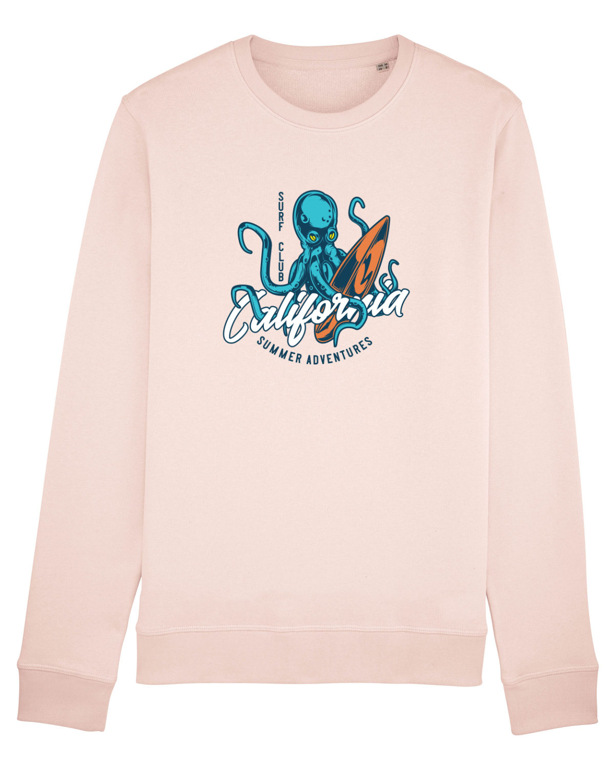 Bluză mânecă lungă Unisex Rise Candy Pink