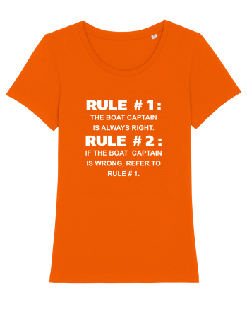BOATCAPTAIN Bright Orange