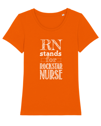 RN NURSE Bright Orange
