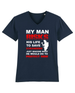 FIREFIGHTER Tricou mânecă scurtă guler V Bărbat Presenter