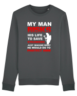 FIREFIGHTER Bluză mânecă lungă Unisex Rise