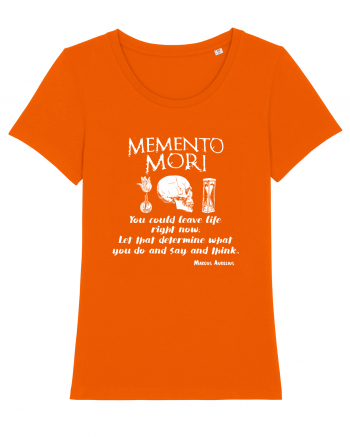Memento Mori Bright Orange