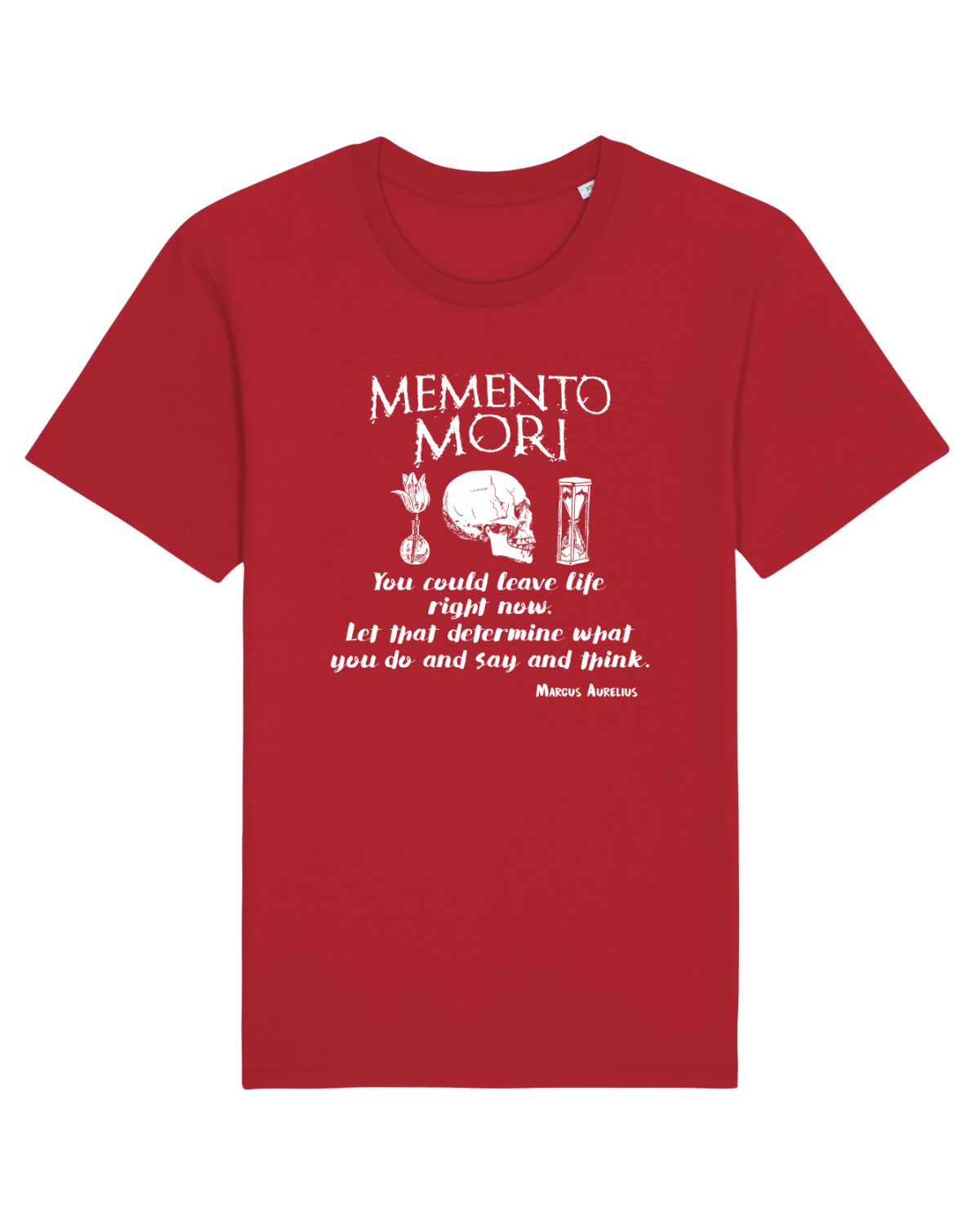 Tricou mânecă scurtă Unisex Rocker Red