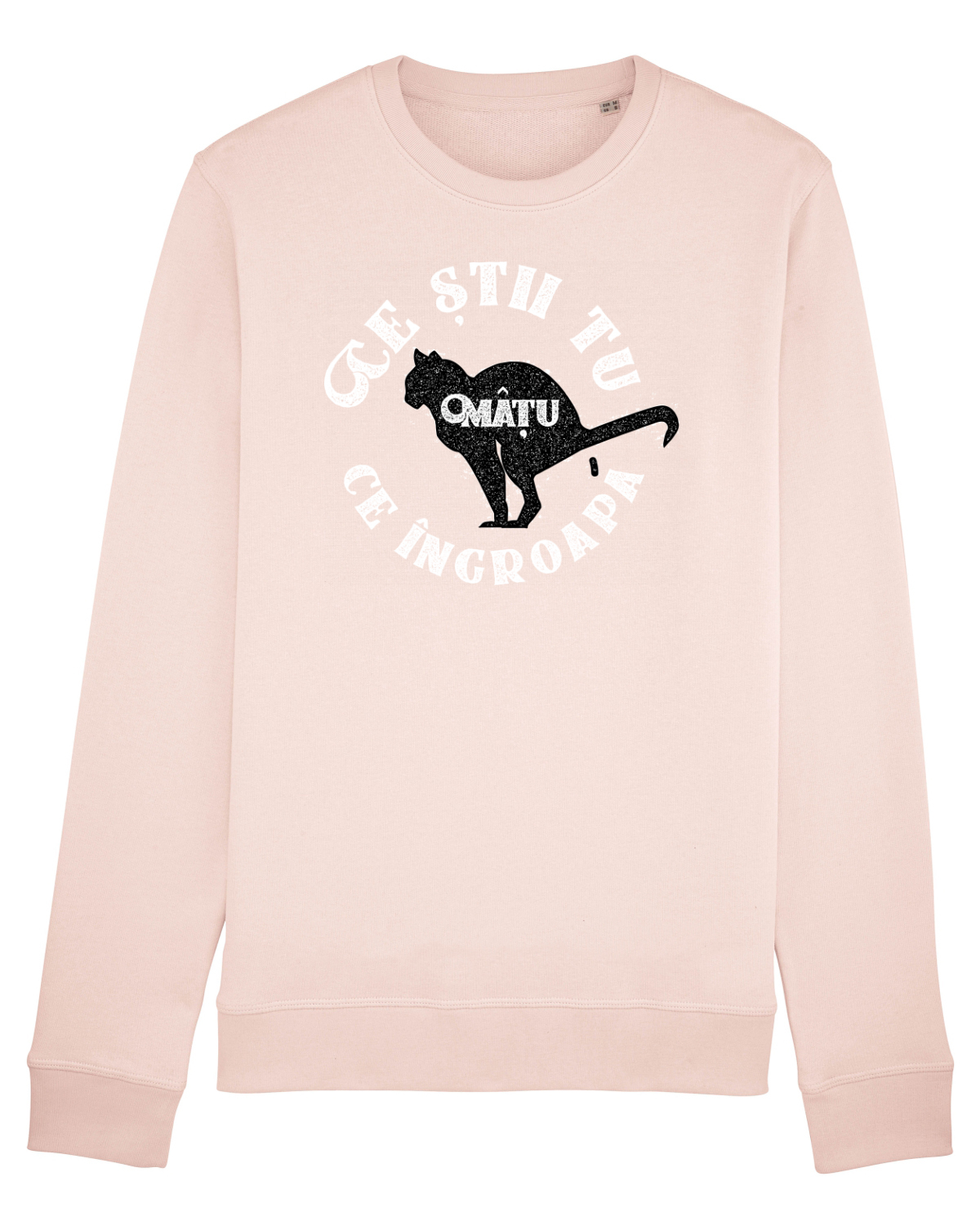Bluză mânecă lungă Unisex Rise Candy Pink
