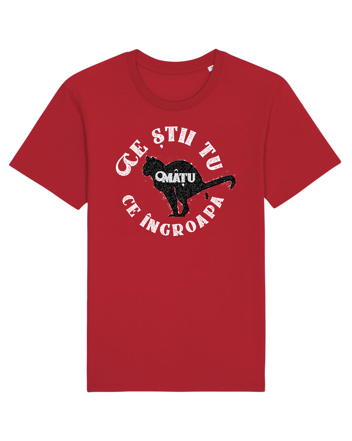Tricou mânecă scurtă Unisex Rocker Red