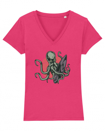 Surfing Octopus Raspberry