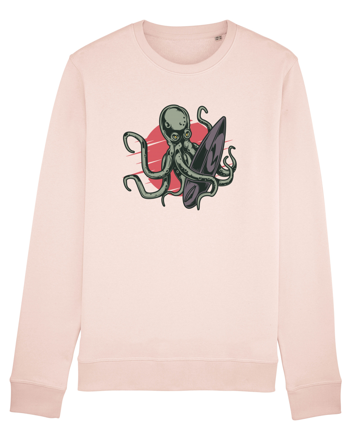 Bluză mânecă lungă Unisex Rise Candy Pink