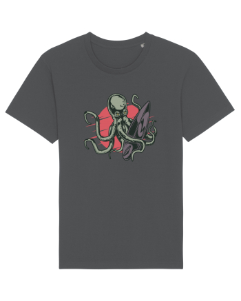 Surfing Octopus Anthracite