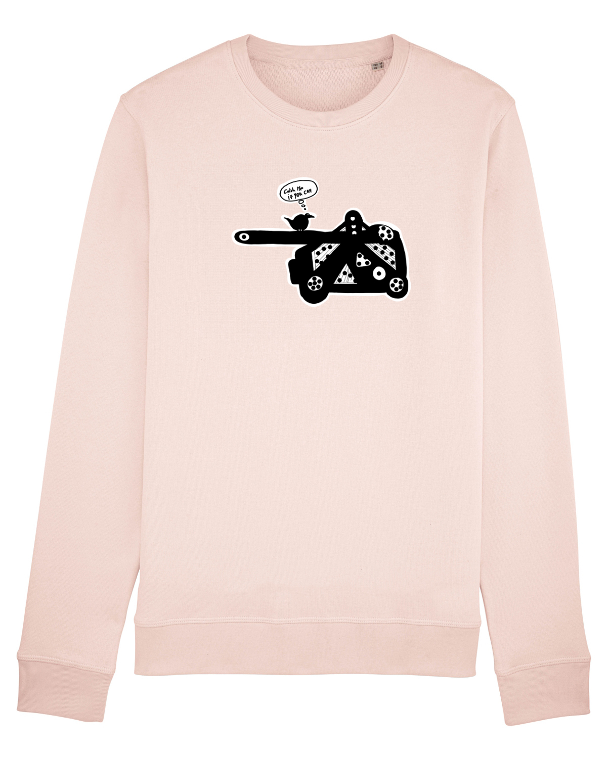 Bluză mânecă lungă Unisex Rise Candy Pink