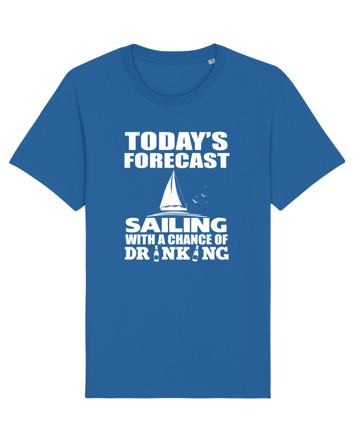 Tricou mânecă scurtă Unisex Rocker Royal Blue