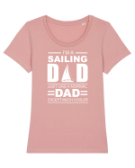 SAILING DAD Tricou mânecă scurtă guler larg fitted Damă Expresser