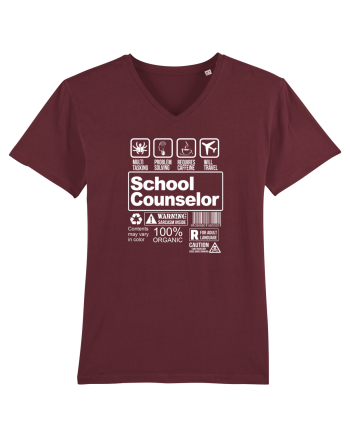 SCHOOL COUNSELOR Burgundy