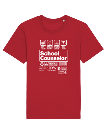 SCHOOL COUNSELOR Red