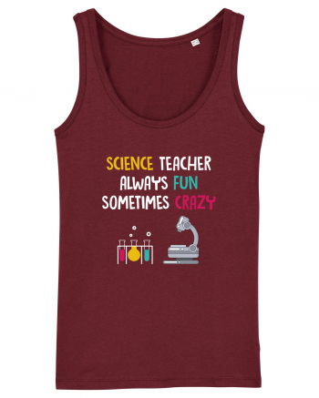 SCIENCE TEACHER Burgundy