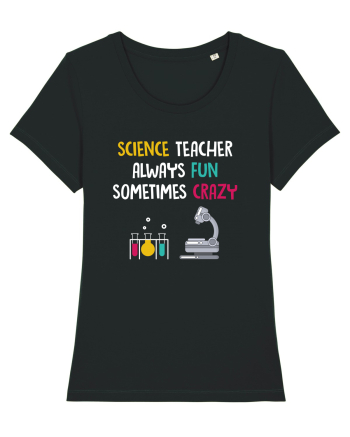 SCIENCE TEACHER Black