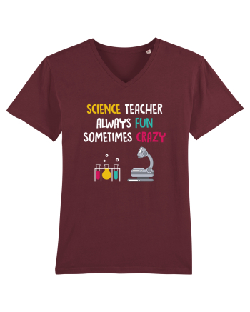 SCIENCE TEACHER Burgundy