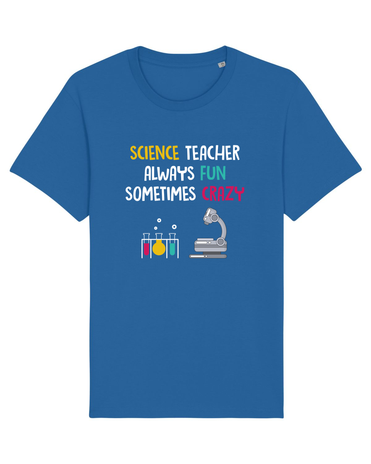 Tricou mânecă scurtă Unisex Rocker Royal Blue