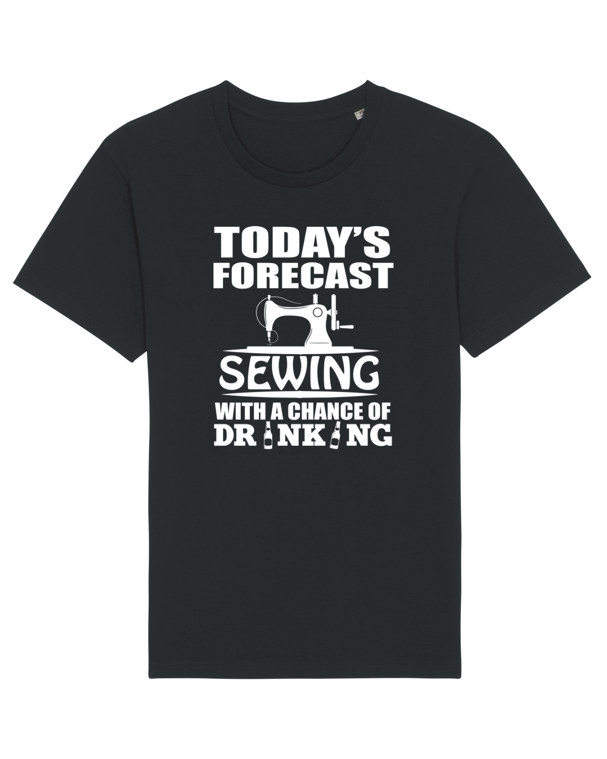 Tricou mânecă scurtă Unisex Rocker Black