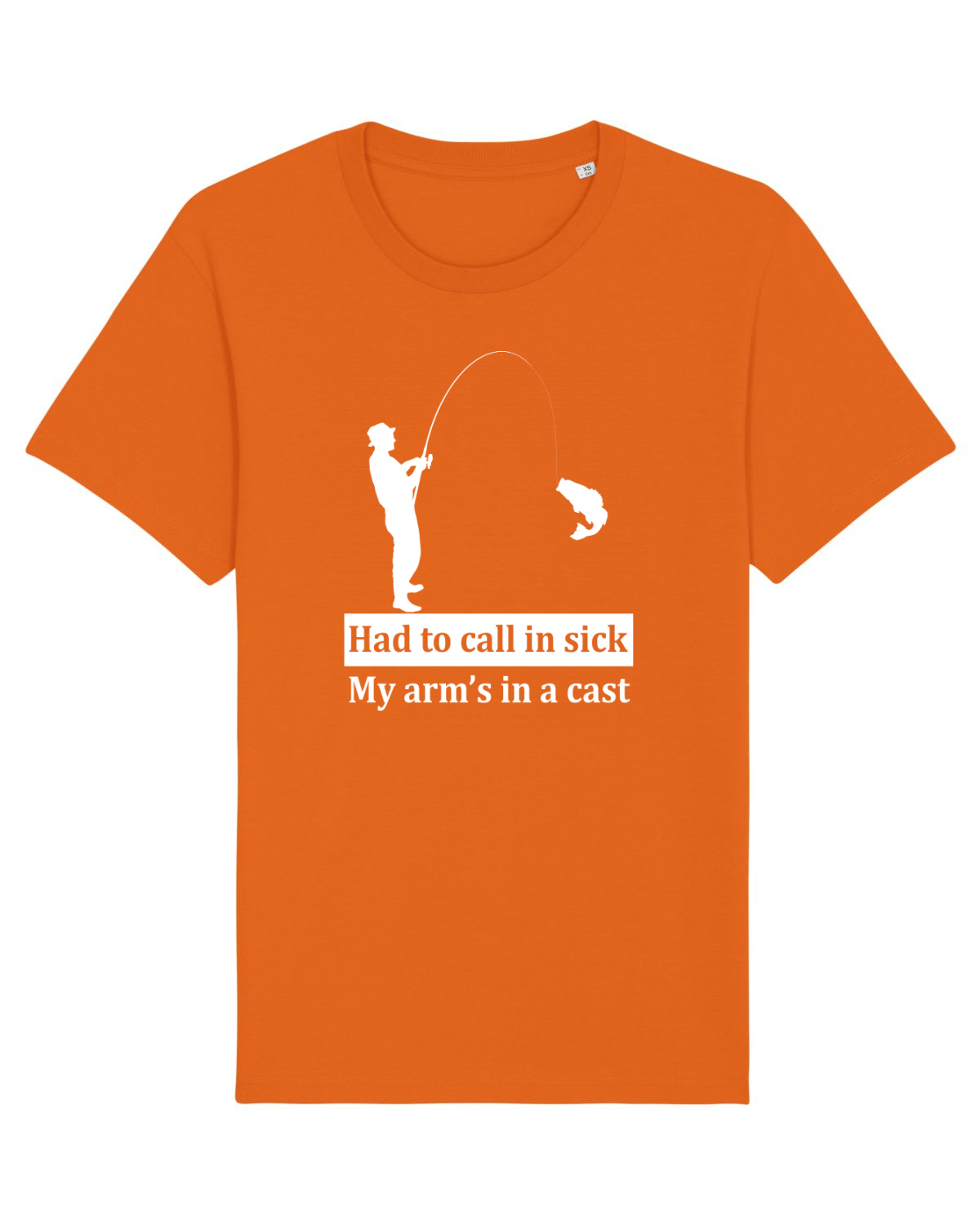 Tricou mânecă scurtă Unisex Rocker Bright Orange