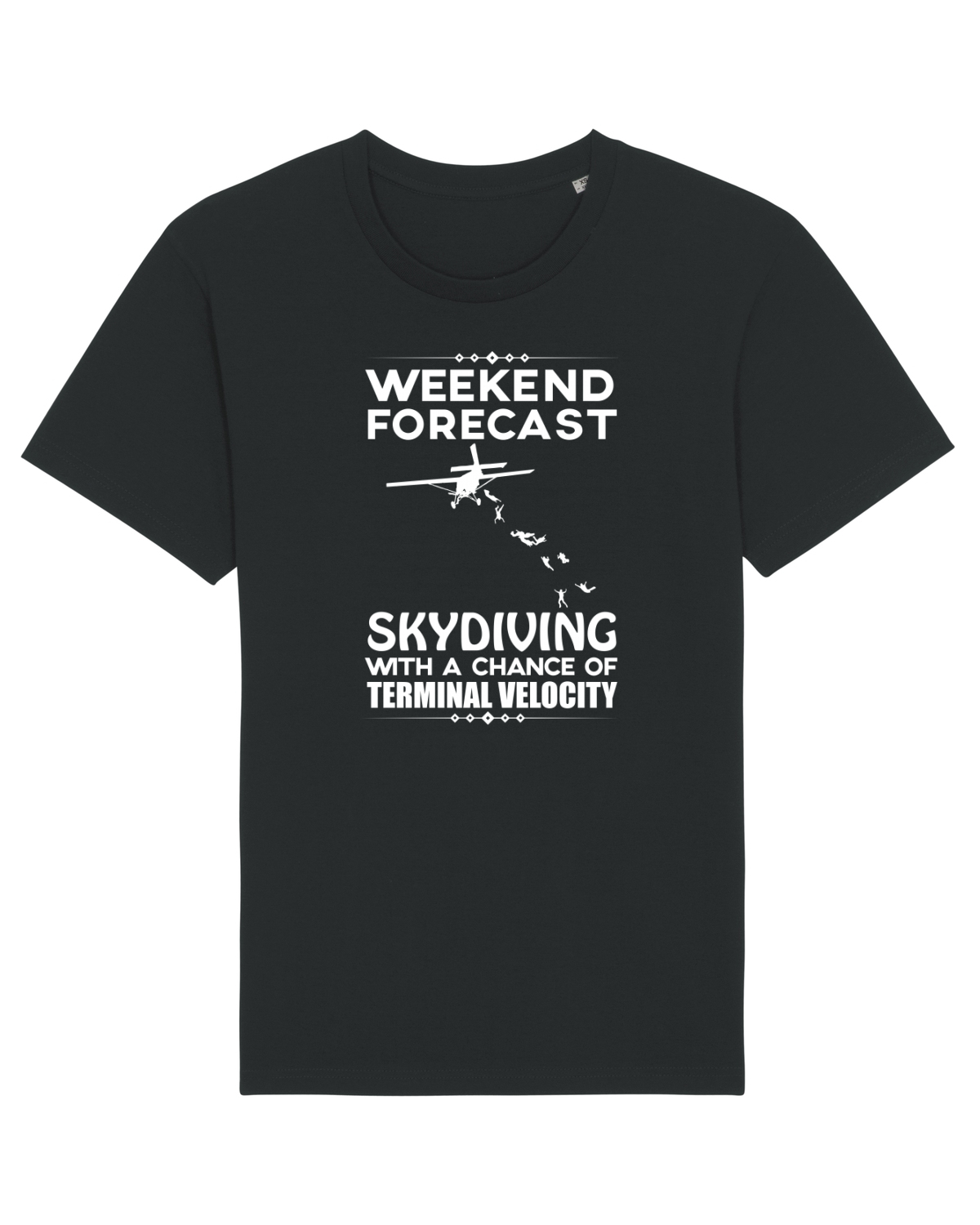 Tricou mânecă scurtă Unisex Rocker Black