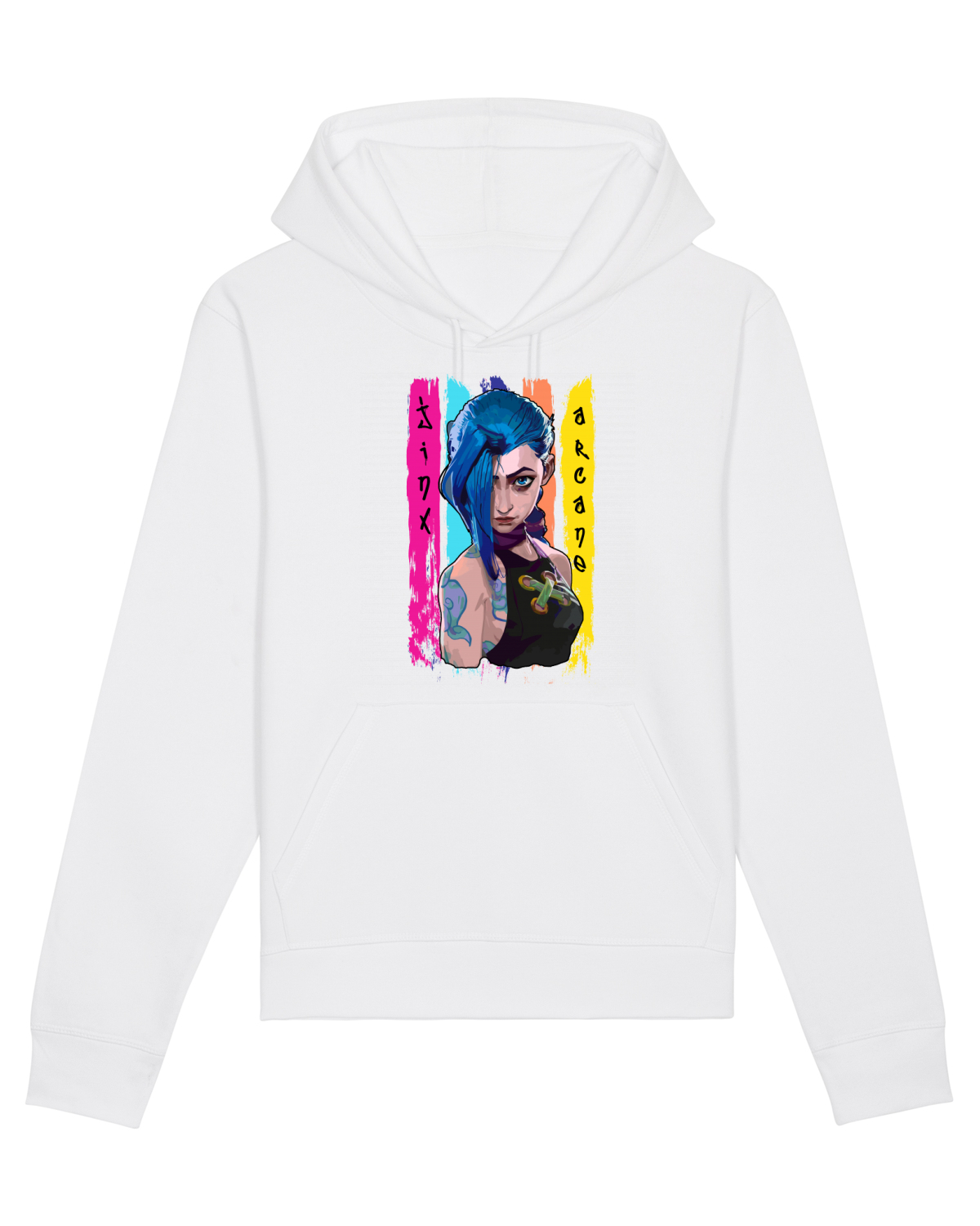 Hanorac Unisex Drummer White