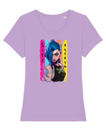 Arcane Jinx Tricou mânecă scurtă guler larg fitted Damă Expresser