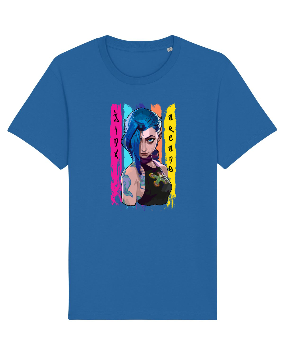 Tricou mânecă scurtă Unisex Rocker Royal Blue