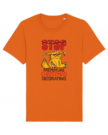 Haioase de Craciun - Stop premature Christmas decorating  by-Backpack-Hiker Bright Orange