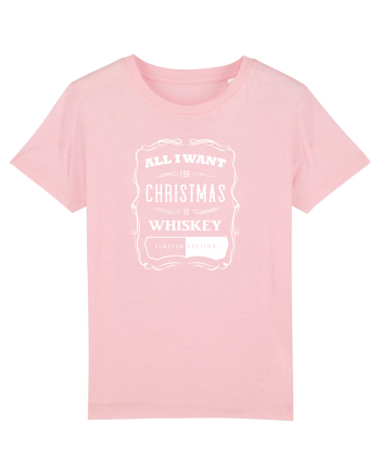 All I want for christmas is whiskey Cotton Pink