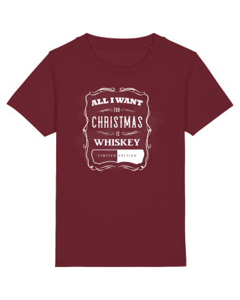 All I want for christmas is whiskey Burgundy