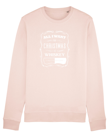 All I want for christmas is whiskey Candy Pink
