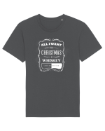 All I want for christmas is whiskey Tricou mânecă scurtă Unisex Rocker