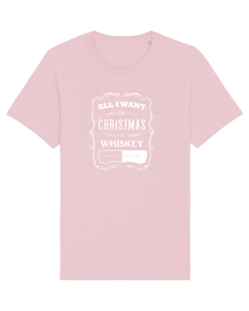 All I want for christmas is whiskey Cotton Pink