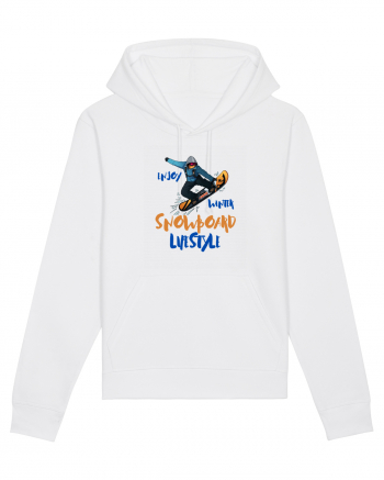 Enjoy Winter - Snowboard Lifestyle White