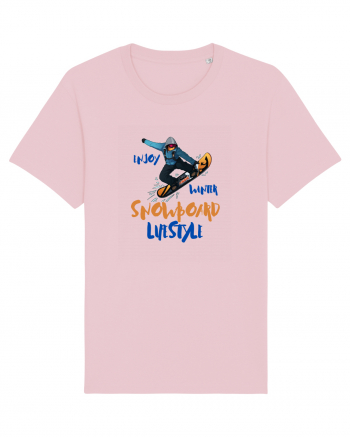 Enjoy Winter - Snowboard Lifestyle Cotton Pink