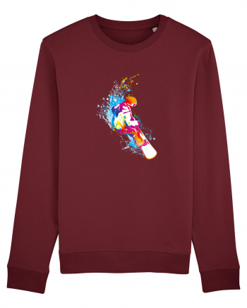 Just Snowboard  Burgundy