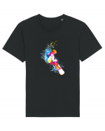 Just Snowboard  Tricou mânecă scurtă Unisex Rocker