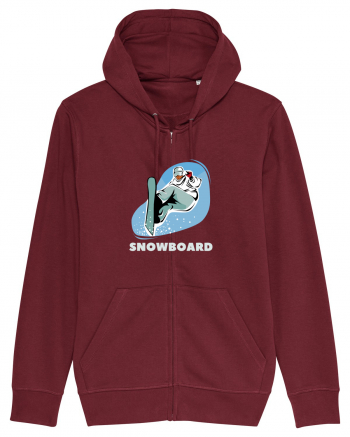 Snowboard  Burgundy