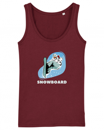 Snowboard  Burgundy