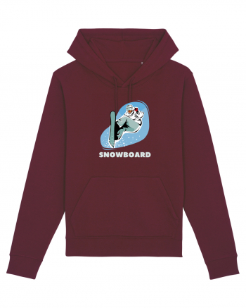 Snowboard  Burgundy