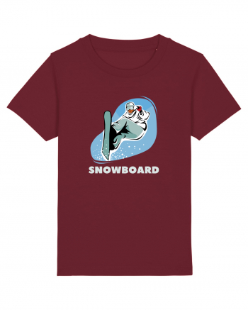 Snowboard  Burgundy