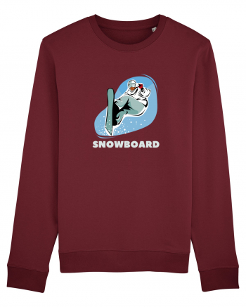 Snowboard  Burgundy