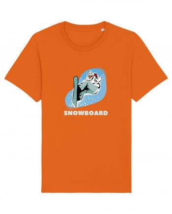 Snowboard  Bright Orange