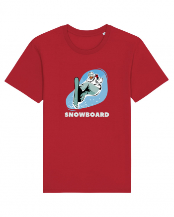 Snowboard  Red