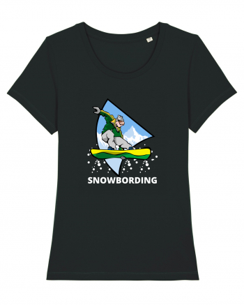 Snowboarding  Black