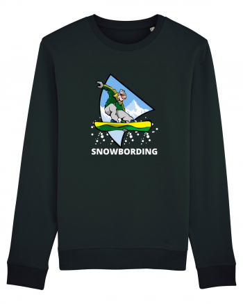 Snowboarding  Black