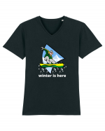 Winter Is Here Tricou mânecă scurtă guler V Bărbat Presenter