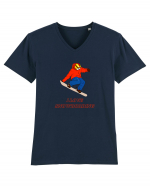 I Love Snowboarding Tricou mânecă scurtă guler V Bărbat Presenter