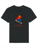 I Love Snowboarding Tricou mânecă scurtă Unisex Rocker